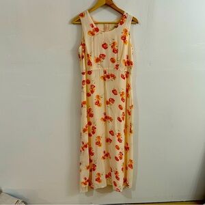 Vintage 90s Eddie Bauer summer floral dress size 4
